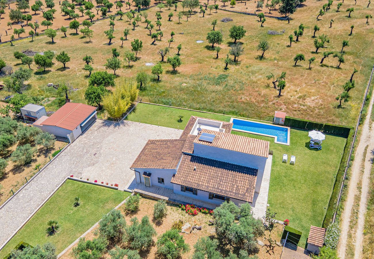 Foto aerea Villa en Selva - Can Salat