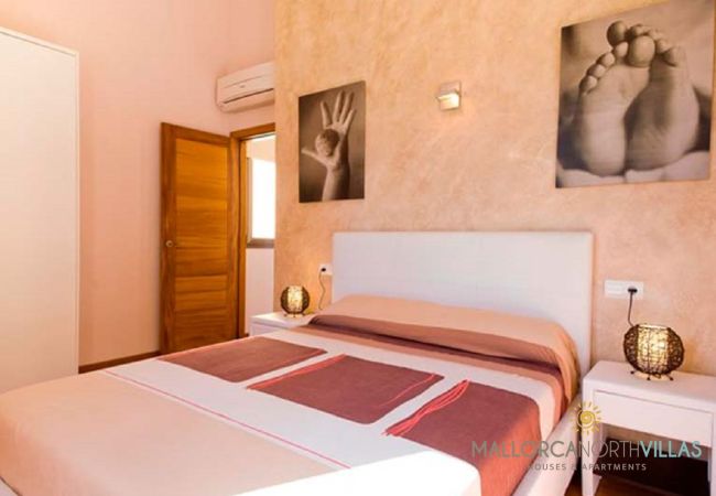 Villa en Platja de Muro - Villa Mediterranean: Moderno Refugio Familiar a Pa Villa en Platja de Muro - Villa Mediterranean: Moderno Refugio Familiar a Pa