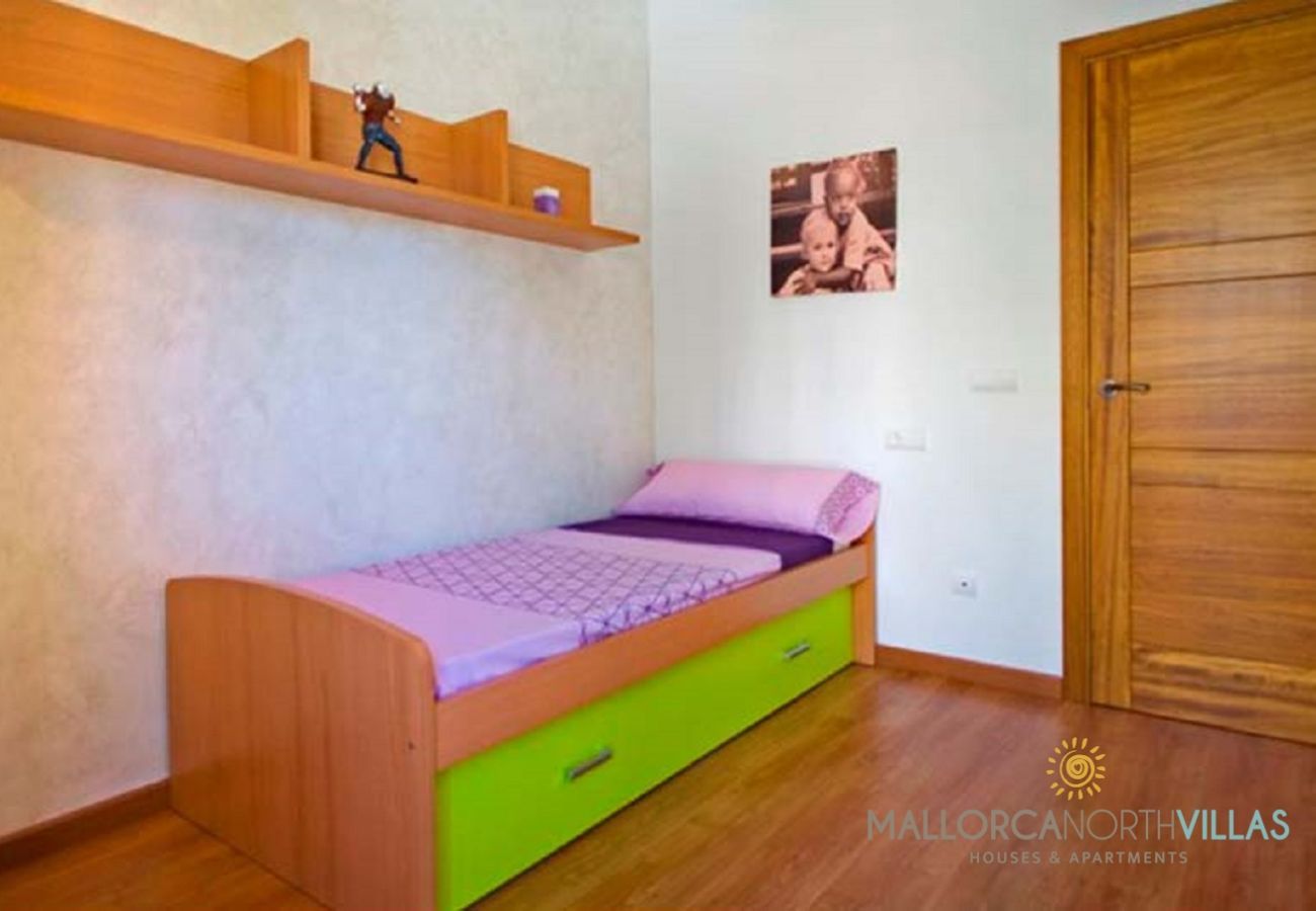 Villa en Platja de Muro - Villa Mediterranean: Moderno Refugio Familiar a Pa Villa en Platja de Muro - Villa Mediterranean: Moderno Refugio Familiar a Pa