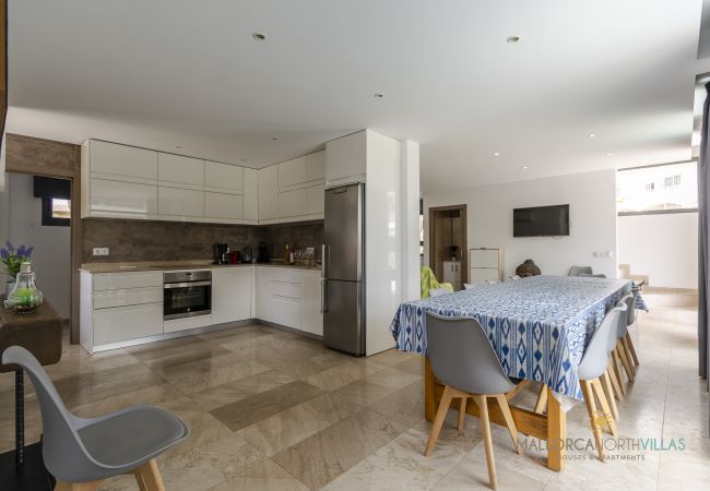 Villa in Playa de Muro - Villa Iola: Moderna Casa en Platja de Muro Villa in Playa de Muro - Villa Iola: Moderna Casa en Platja de Muro